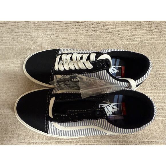 NWT Vans Old Skool Federal Biking BMX Men's Blue White Stripe  Popcush, 7.5 - Picture 3 of 9